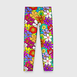 Детские легинсы Floral multicolour