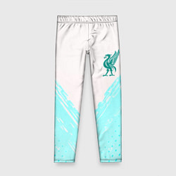 Детские легинсы Liverpool logo texture fc