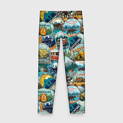 Детские легинсы Adventure stickers