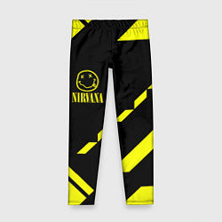 Детские легинсы Nirvana geometry yellow