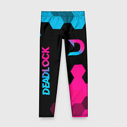 Детские легинсы Deadlock - neon gradient вертикально