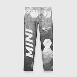 Леггинсы для девочки Mini - grey gradient вертикально, цвет: 3D-принт