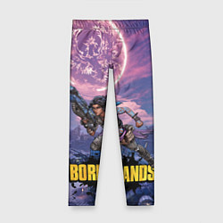 Леггинсы для девочки Borderlands вооружение, цвет: 3D-принт