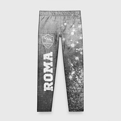 Леггинсы для девочки Roma - grey gradient по-вертикали, цвет: 3D-принт