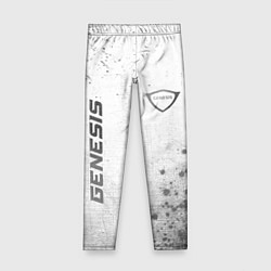 Детские легинсы Genesis - white gradient вертикально