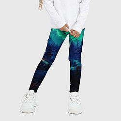 Леггинсы для девочки Day of the Dead - Хэллоуин, цвет: 3D-принт — фото 2