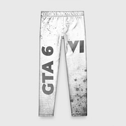 Детские легинсы GTA 6 - white gradient вертикально