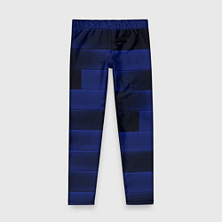 Детские легинсы Color blue square