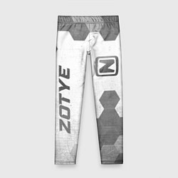 Детские легинсы Zotye - white gradient вертикально