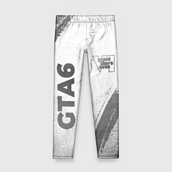 Детские легинсы GTA6 - white gradient вертикально