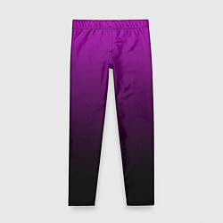 Детские легинсы Purple gradient