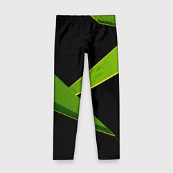 Детские легинсы Geometric neon