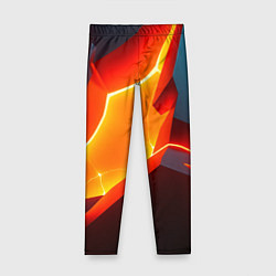 Детские легинсы Neon orange