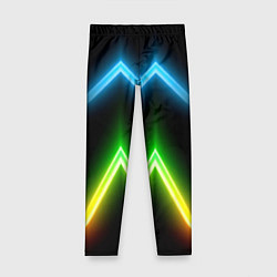 Детские легинсы Neon multicolored lines