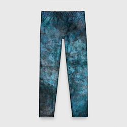 Детские легинсы Абстракция - dark blue