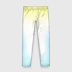 Детские легинсы Color yellow blue white