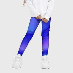 Леггинсы для девочки The color is multicolored, цвет: 3D-принт — фото 2