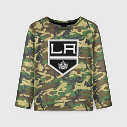 Детский лонгслив Kings Camouflage