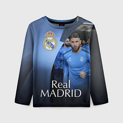 Лонгслив детский Real Madrid, цвет: 3D-принт