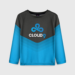 Лонгслив детский Cloud 9 Uniform, цвет: 3D-принт