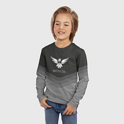 Лонгслив детский Wings Uniform, цвет: 3D-принт — фото 2