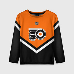 Лонгслив детский NHL: Philadelphia Flyers, цвет: 3D-принт