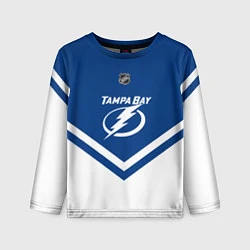 Лонгслив детский NHL: Tampa Bay Lightning, цвет: 3D-принт