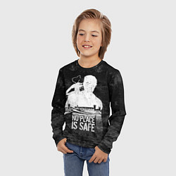 Лонгслив детский No Place is Safe, цвет: 3D-принт — фото 2