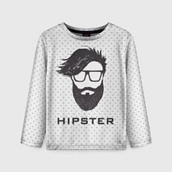 Лонгслив детский Hipster, цвет: 3D-принт