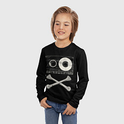 Лонгслив детский Pirate Music, цвет: 3D-принт — фото 2