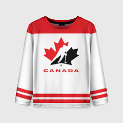 Детский лонгслив Canada Team