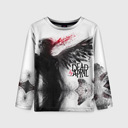 Лонгслив детский Dead by April: Black angel, цвет: 3D-принт