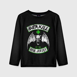 Лонгслив детский Overkill: New Jersey, цвет: 3D-принт