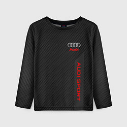 Лонгслив детский Audi: Sport Line, цвет: 3D-принт