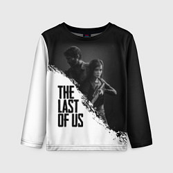 Лонгслив детский The Last of Us: White & Black, цвет: 3D-принт