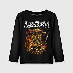 Детский лонгслив Alestorm: Flame Warrior