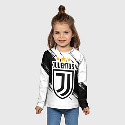Лонгслив детский Juventus: 3 Stars, цвет: 3D-принт — фото 2
