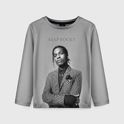 Детский лонгслив ASAP Rocky: Grey Fashion