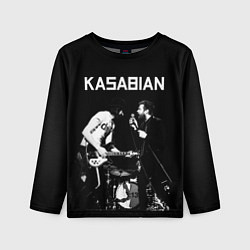 Лонгслив детский Kasabian Rock, цвет: 3D-принт