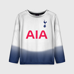 Лонгслив детский FC Tottenham: Son Home 18-19, цвет: 3D-принт