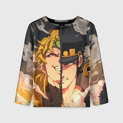 Детский лонгслив Dio Brando x Jotaro