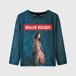 Лонгслив детский BILLIE EILISH, цвет: 3D-принт