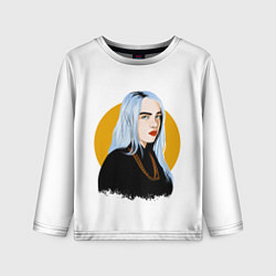 Лонгслив детский Billie Eilish, цвет: 3D-принт