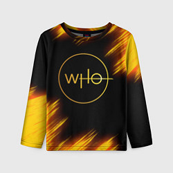 Лонгслив детский DOCTOR WHO, цвет: 3D-принт