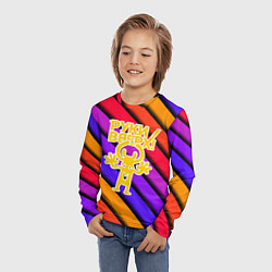 Лонгслив детский Руки Вверх, цвет: 3D-принт — фото 2