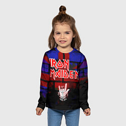 Лонгслив детский Iron Maiden, цвет: 3D-принт — фото 2