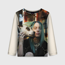 Лонгслив детский BILLIE EILISH, цвет: 3D-принт