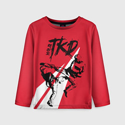Лонгслив детский Taekwondo, цвет: 3D-принт