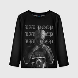 Лонгслив детский LiL PEEP, цвет: 3D-принт