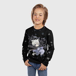 Лонгслив детский ОЧЕНЬ ПРИЯТНО БОГ!, цвет: 3D-принт — фото 2